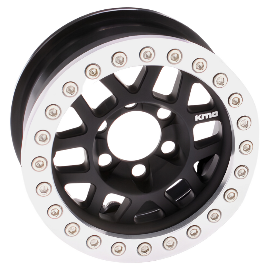 Vanquish KMC 1.9 XD229 Machete V2 Black Anodized Beadlock Wheels VPS07740