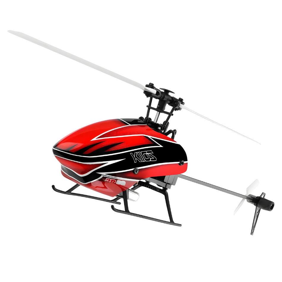 WL Toys RC Helicopter 6ch Brushless RTF With Battery & Gyro Blast K110S