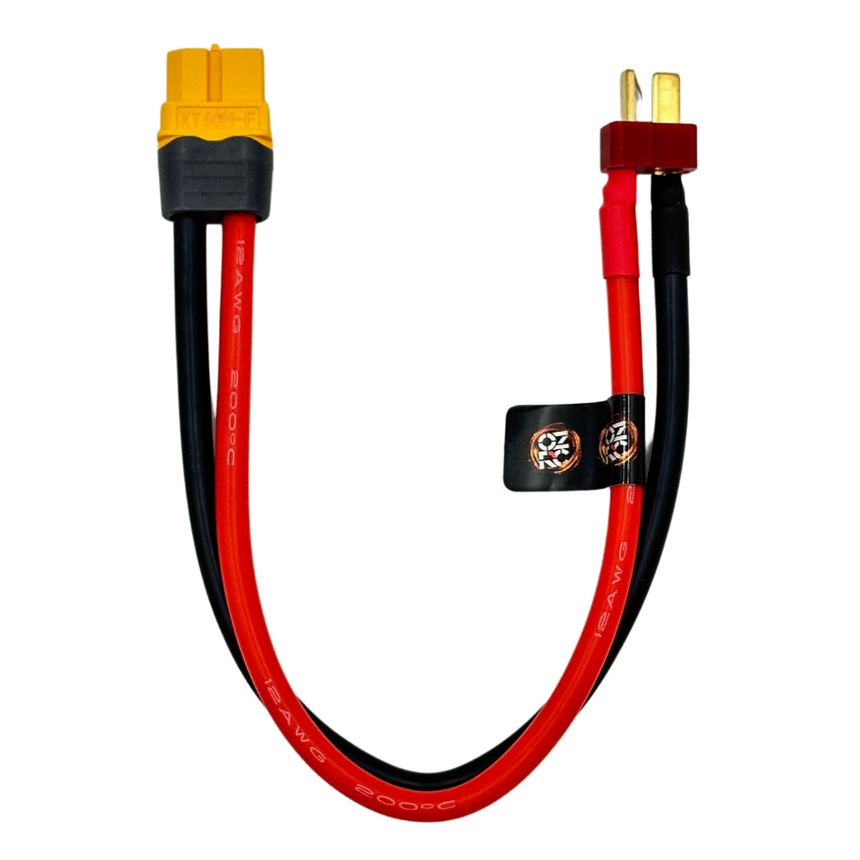 XT60 Female Charge Lead Cable to Deans Male Connector 20cm