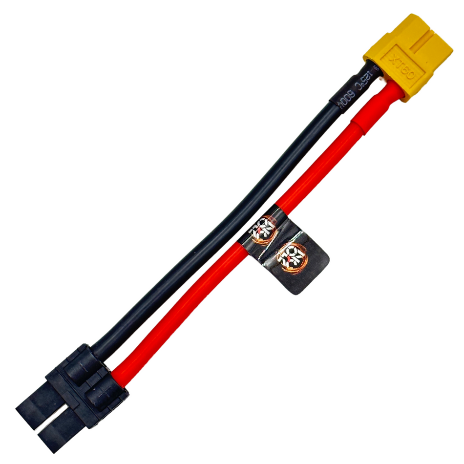 XT60 Female to Traxxas TRX Male Adapter Cable Lead 10cm