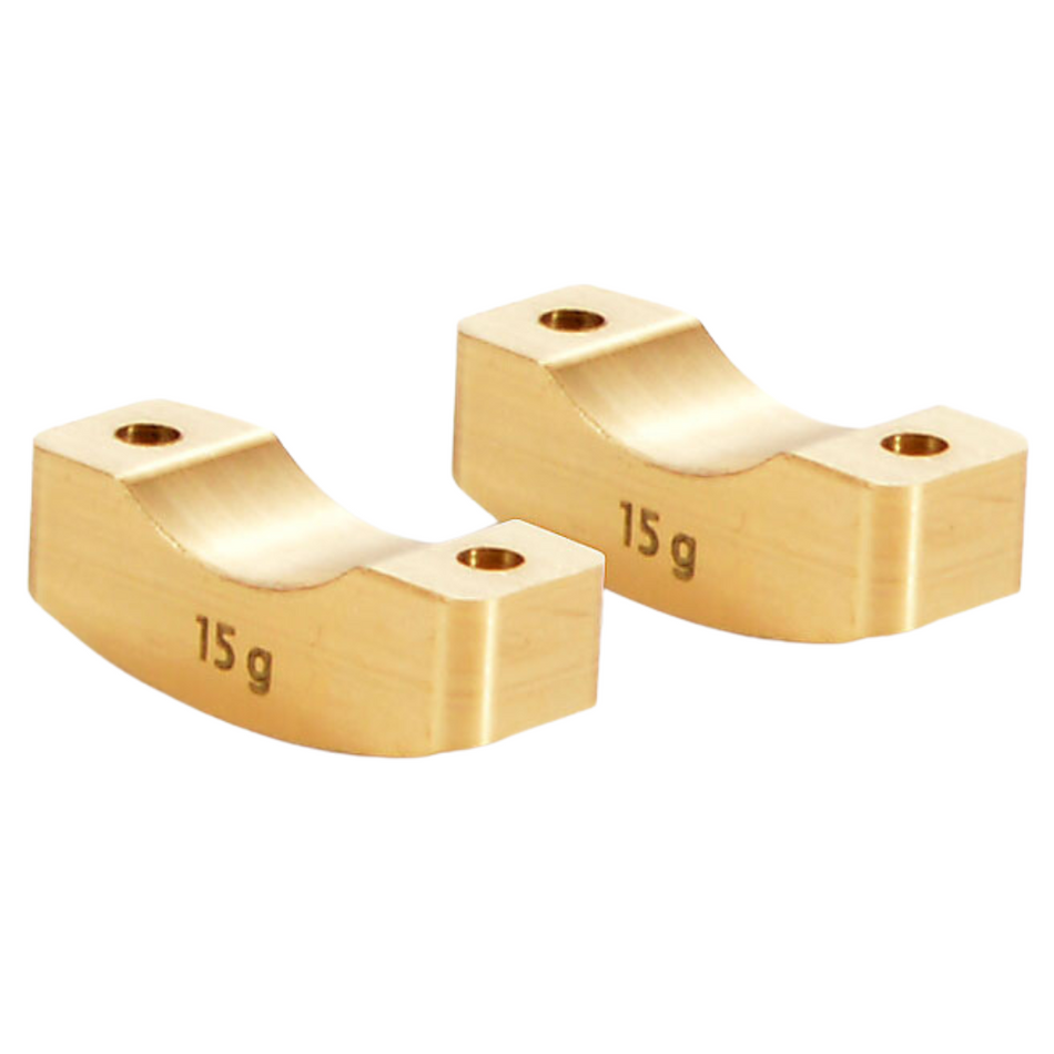 Xray Brass Steering Block Weight 15g (2pcs) 351181