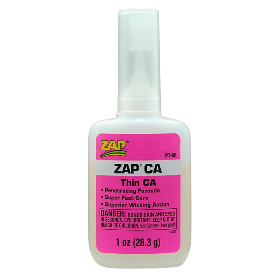 ZAP PT-08 1oz. 28.3g Pink ZAP CA Cyanoacrylate Super Fast Glue A36A