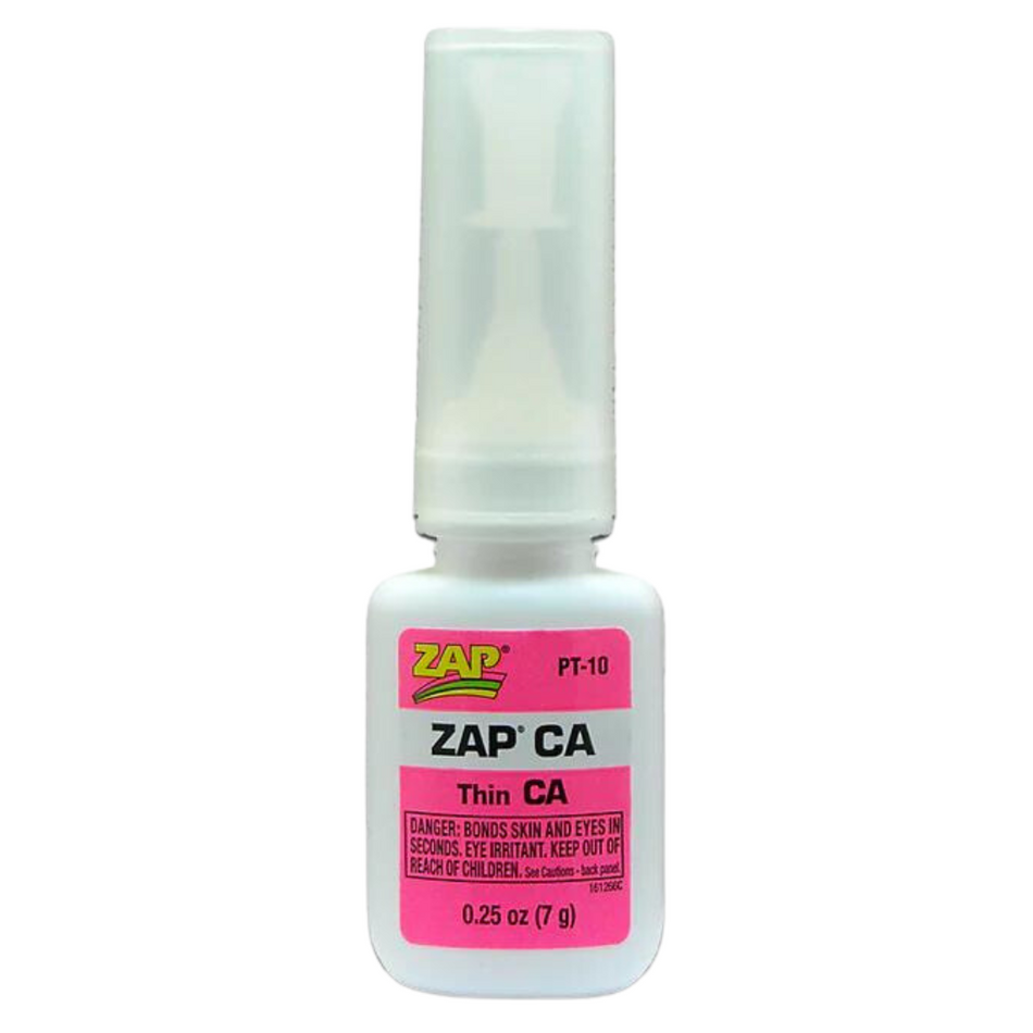 ZAP PT-10 1/4oz. 7g Pink Thin CA Glue Ethyl Cyanoacrylate A47A