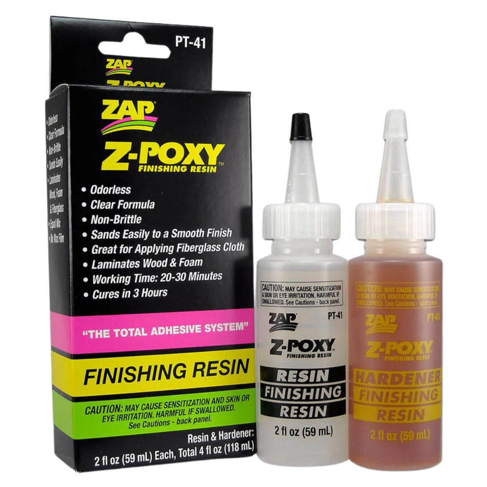 Zap PT-41 4oz. 118ml Z-Poxy Finishing Resin Epoxy Glue 11730084