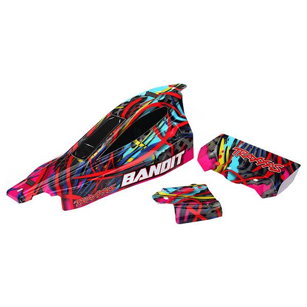 Traxxas Body, Bandit, Hawaiian Graphics (Painted, Decals Applied) 2449