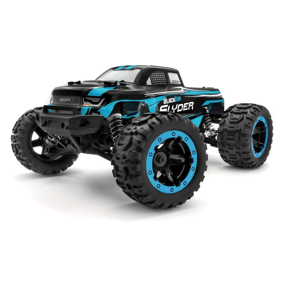 Blackzon Slyder MT 1/16 4WD Electric RTR RC Monster Truck Blue BZ540104
