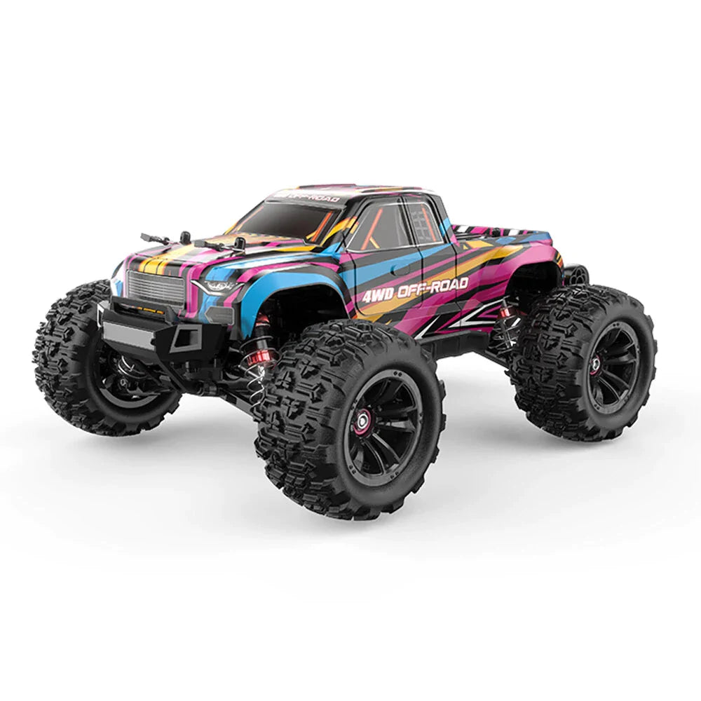 MJX Hyper Go Pink 4WD Off Road Brushless 1/16 2S RC Monster Truck 1620 –  OZRC