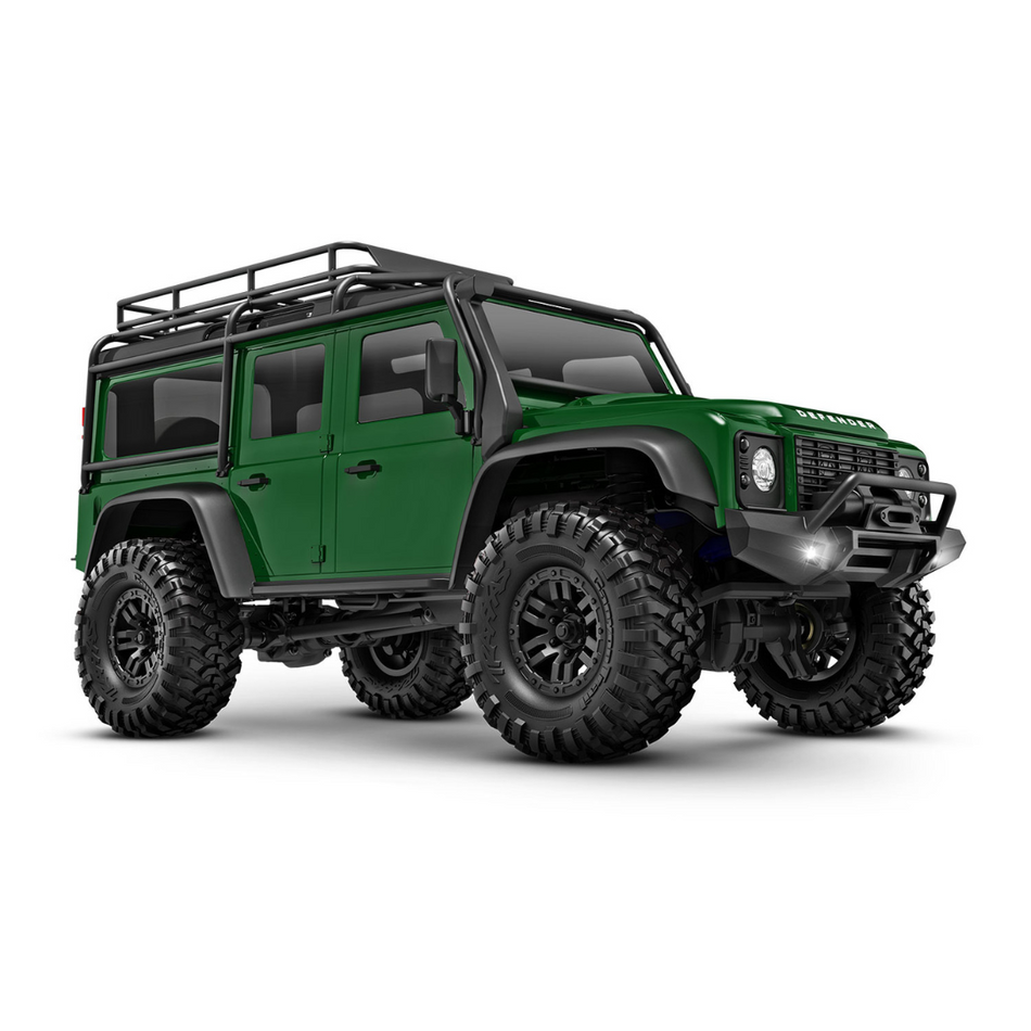 Traxxas TRX-4M 1/18 Land Rover Defender RTR Green Off Road RC Crawler 97054-1