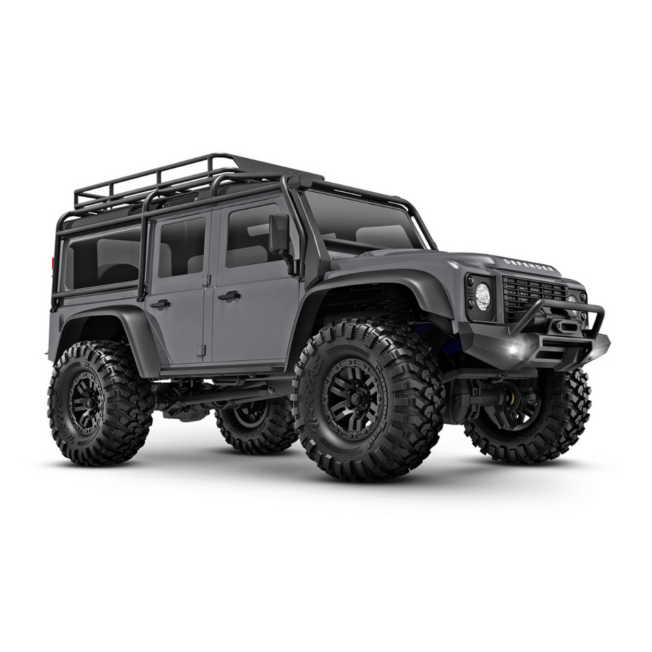 Traxxas TRX-4M 1/18 Land Rover Defender RTR Silver Off Road RC Crawler 97054-1