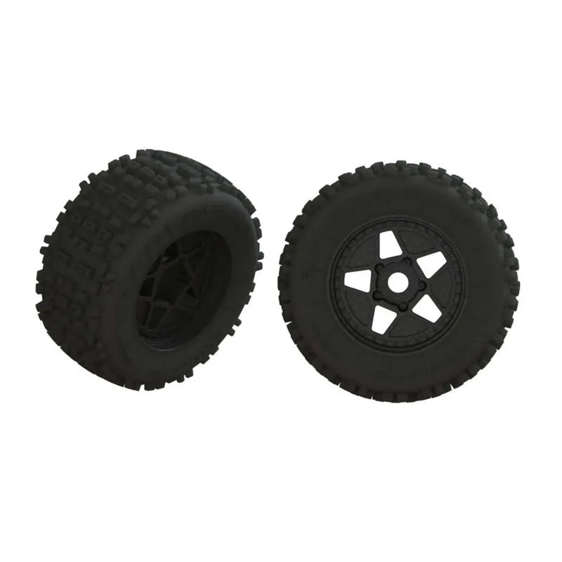 Arrma dBoots BackFlip Glued Tyre Set, 2pcs, Outcast 8S, AR550064