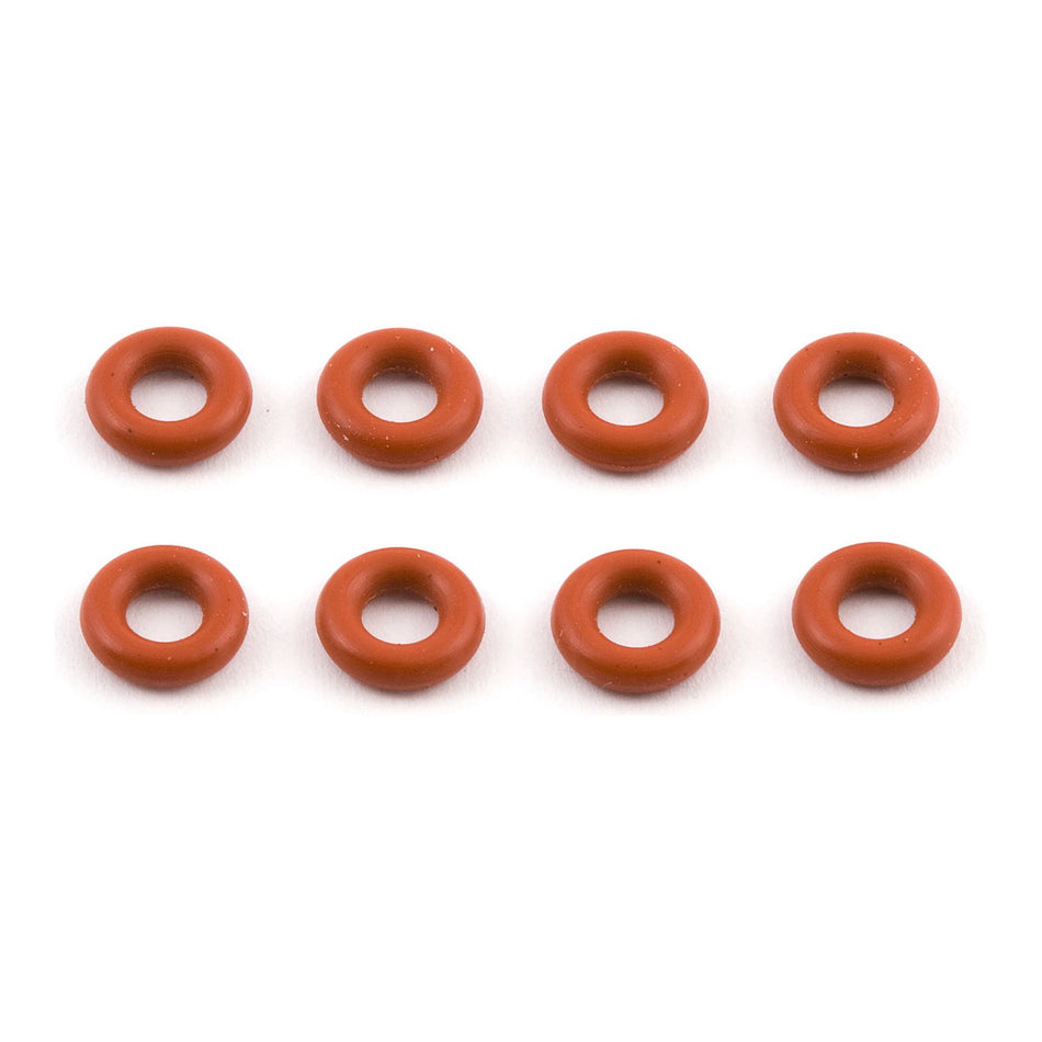 Team Associated O-rings, Red, Silicone 5407