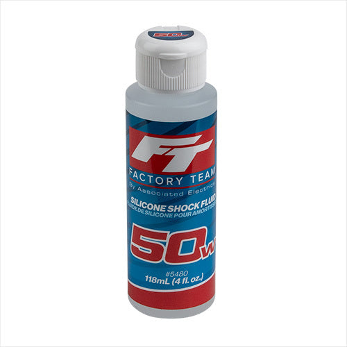 Team Associated 50w (650 cSt) Silicone Shock Oil 118ml 5480