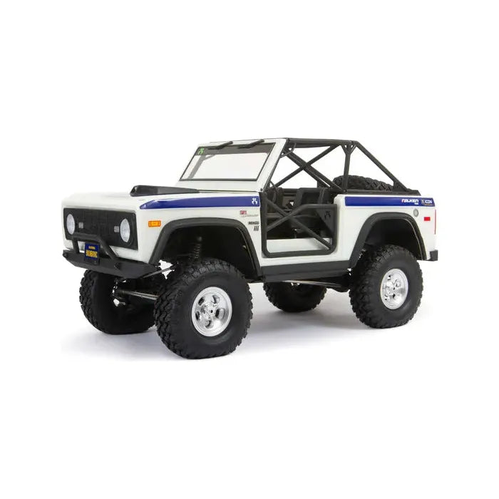 Axial SCX10 III Early Ford Bronco RC Crawler RTR White AXI03014T2