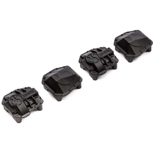 Axial AXI232044 AR45P AR45 Differential Covers Black