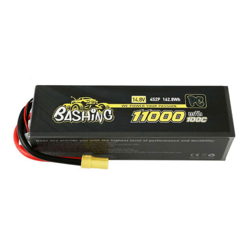 Gens Ace 11000mAh 4S Bashing 14.8V 100C LiPo Battery w/EC5 GEA11K4S100E5