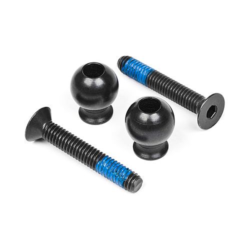 HPI Screw & Ball Front Upper Arms Trophy Series 101107
