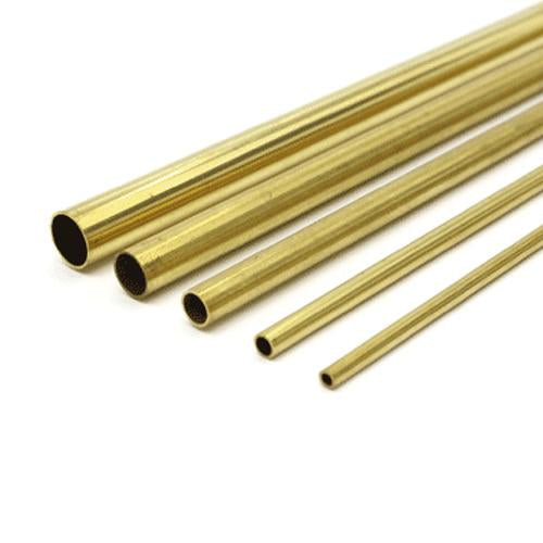 K&S Metals 2mm Brass Tube 1m 0.45mm Wall 2pcs 3920