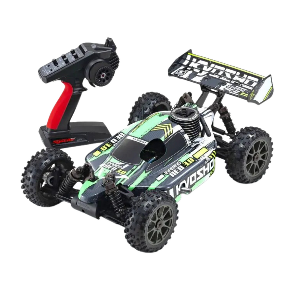 Kyosho Inferno NEO 3.0 1/8 Scale RC GP Nitro Racing Buggy RTR Green 33012T4