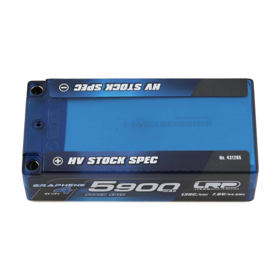 LRP HV Stock Spec Shorty GRAPHENE-4 4900mAh LiPo battery 7.6V 135C/65C