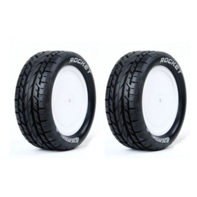 Louise 3186SWKF 1/10 E-Rocket Buggy Front Tyre 2pc