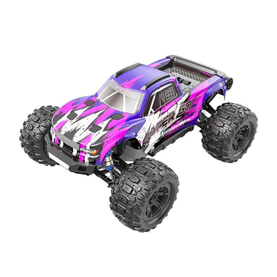 MJX HYPER GO Off-road 1/16 High Speed RC Car with GPS Pink H16H-2