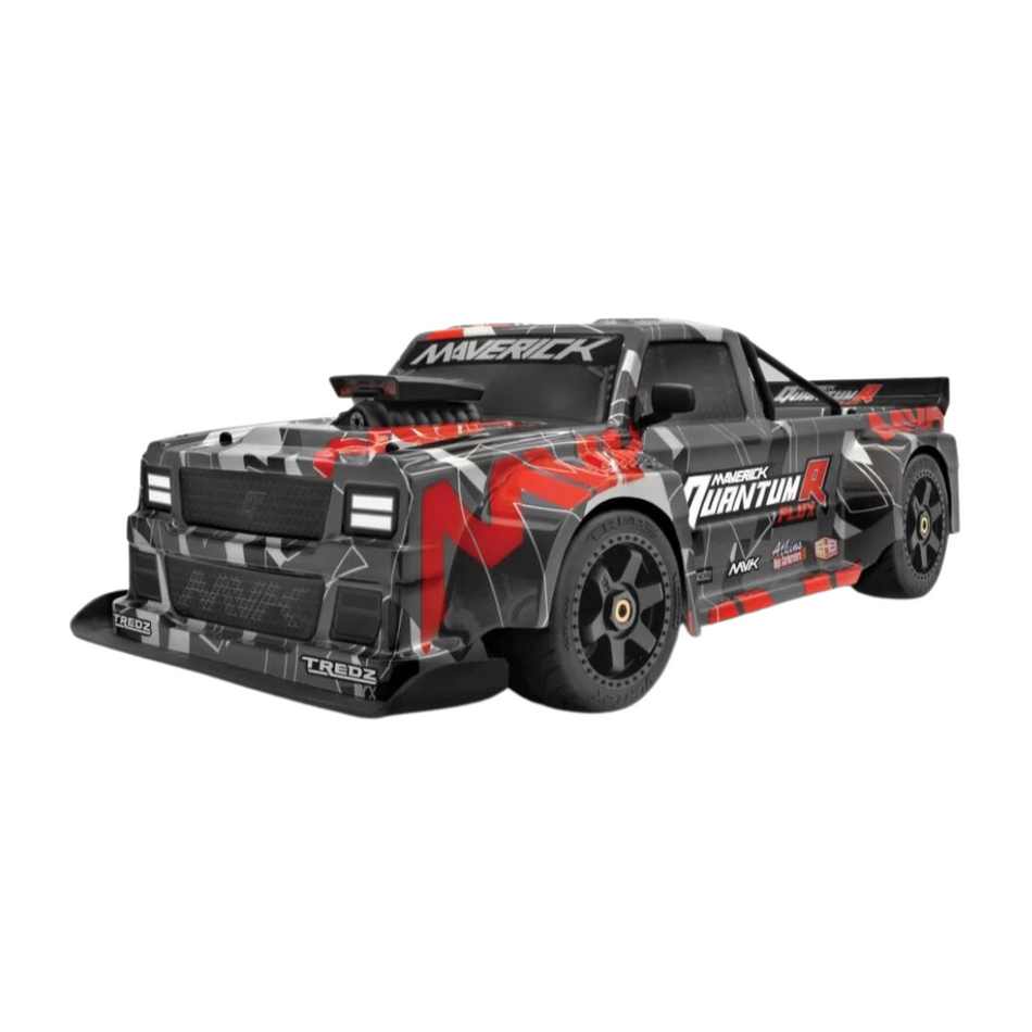 Maverick Quantum R Flux 4S 1/8 4WD Race Truck (Grey/Red) 150313