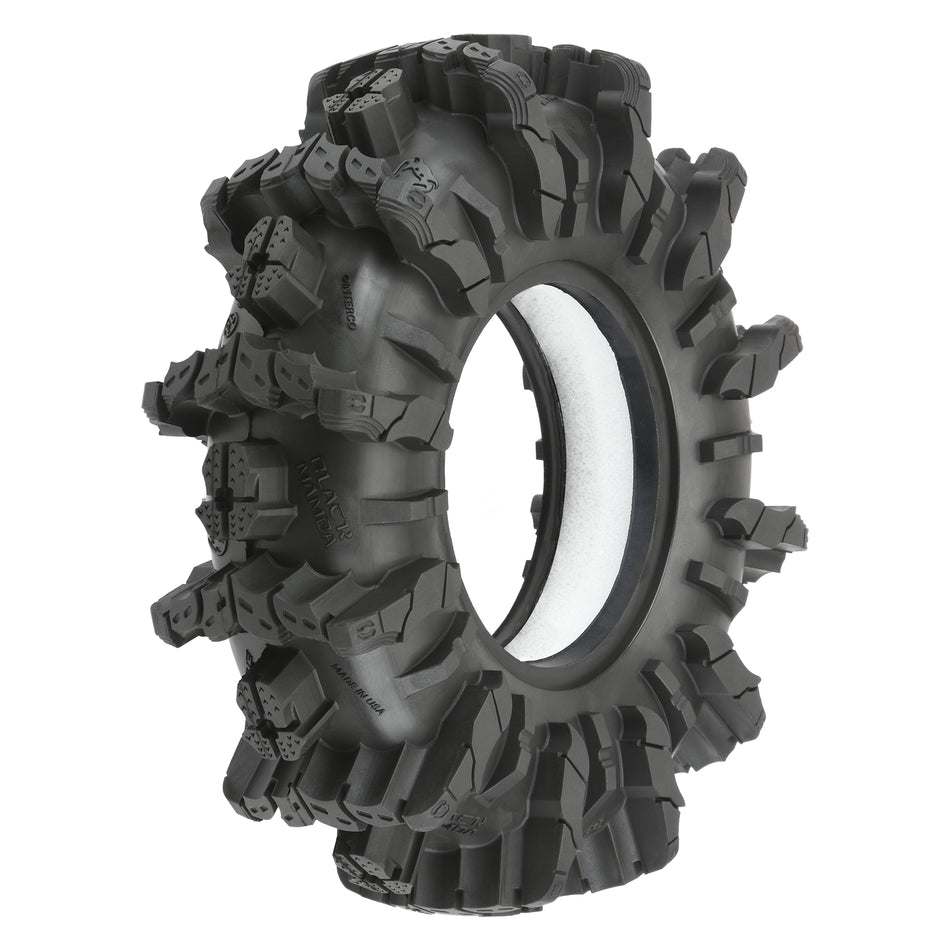 Proline Interco Black Mamba 2.6" Mud Truck Tyres For Crawler or Monster Truck PR10181-00