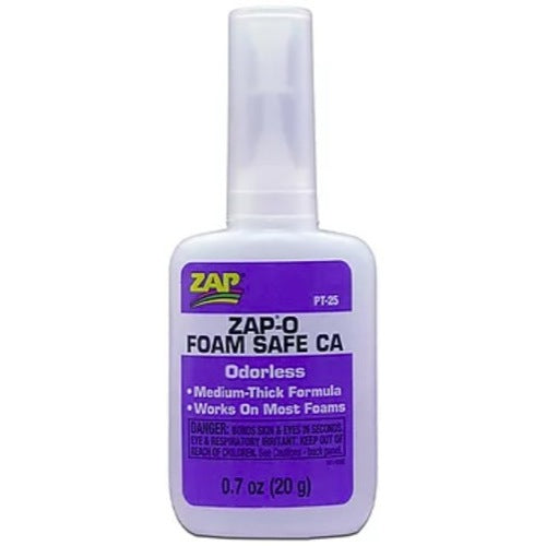 Zap PT25X Extra CA Foam Safe 20g