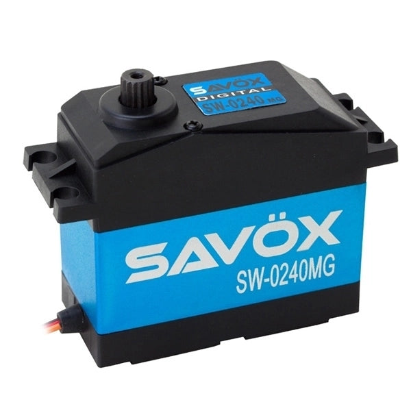 Savox SW-0240MG "Super Speed" 32kg Waterproof Digital 1/5 Scale Servo (High Voltage)