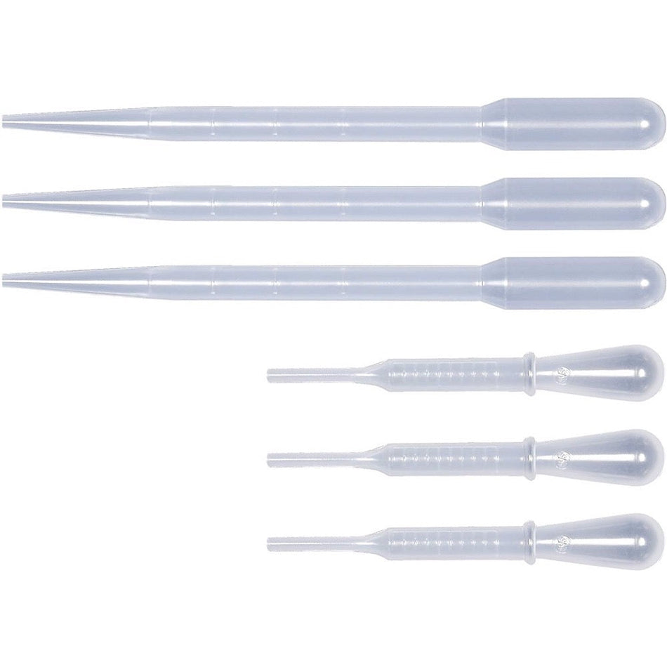 Tamiya 87124 Pipette Set Small and Large 3 Each