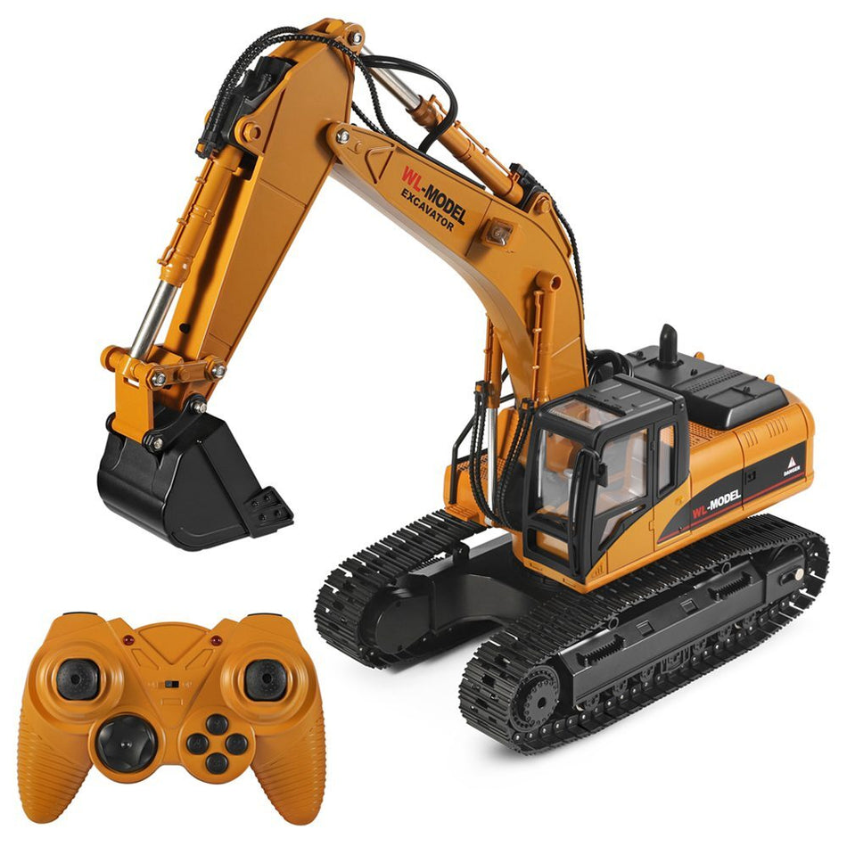 WL RC Excavator 1/16 Scale RTR RC Construction Model 5kg Metal/ABS 16800