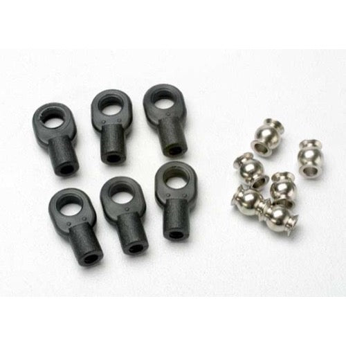 Traxxas 5349 Small Rod Ends with Hollow Balls 6pc