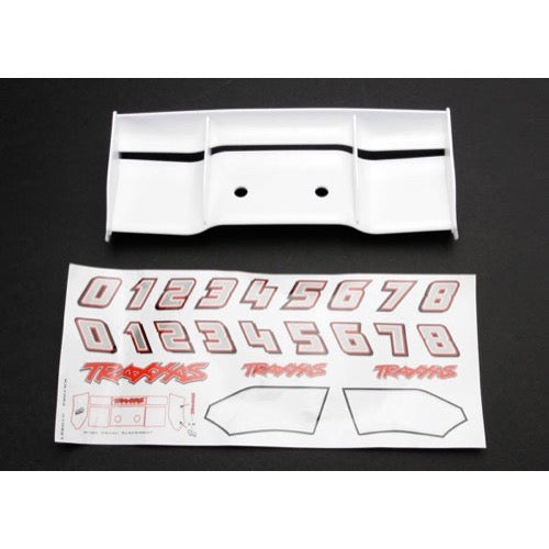 Traxxas 5412 Revo Wing White and Decal Sheet