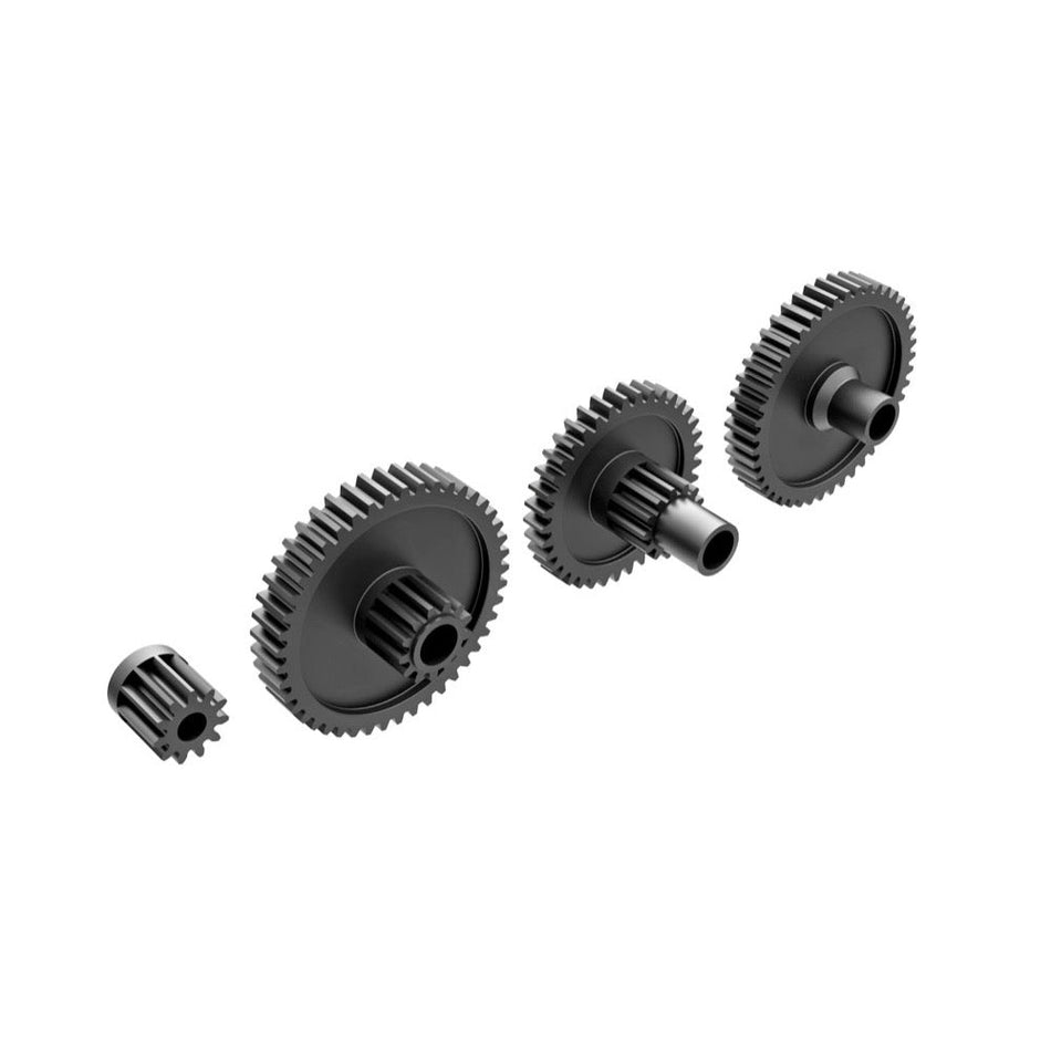 Traxxas 9776R Gear Set Transmission Low Range (Crawl) (40.3:1 Reduction Ratio) / Pinion Gear 11-Tooth