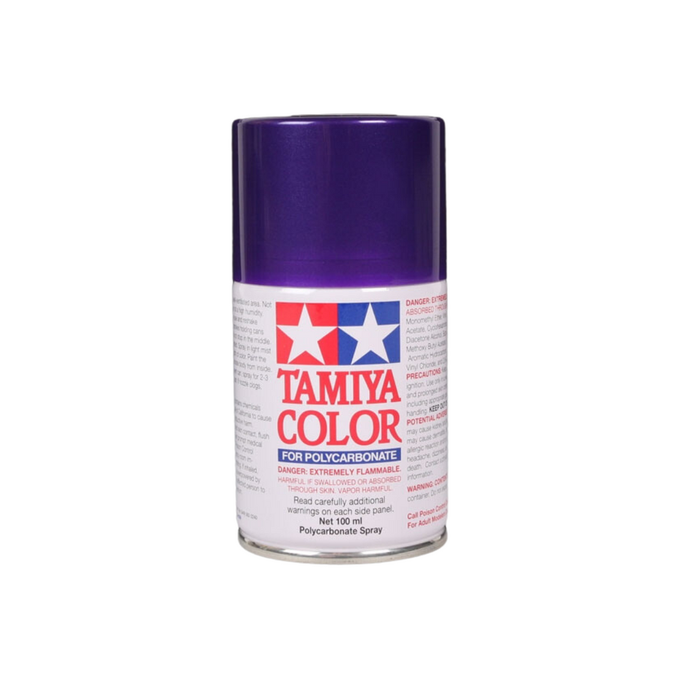 Tamiya PS-18 Metallic Purple Polycarbonate Spray Paint 100ml 86018