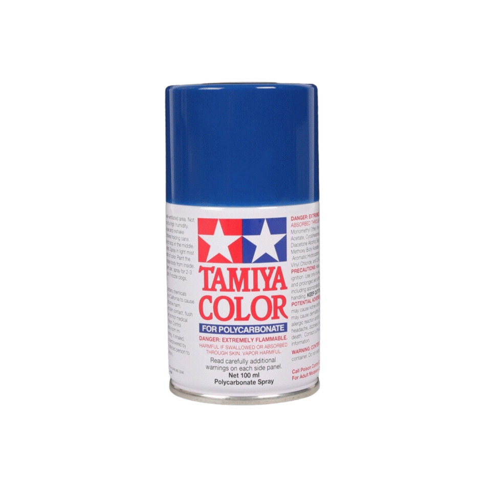Tamiya PS-4 Blue Polycarbonate Spray Paint 100ml 86004