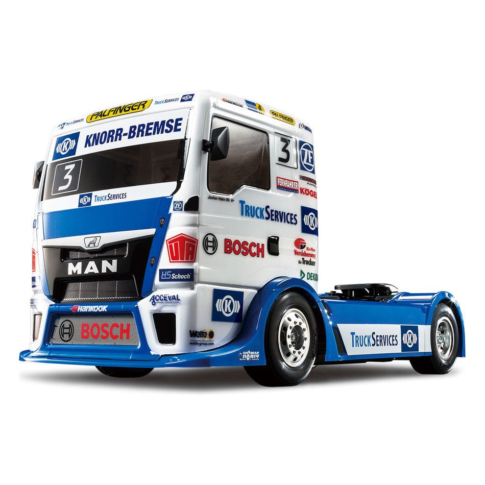 Tamiya Team Hahn Racing MAN TGS (TT-01 Type-E) 1/14 R/C Truck Kit 58632