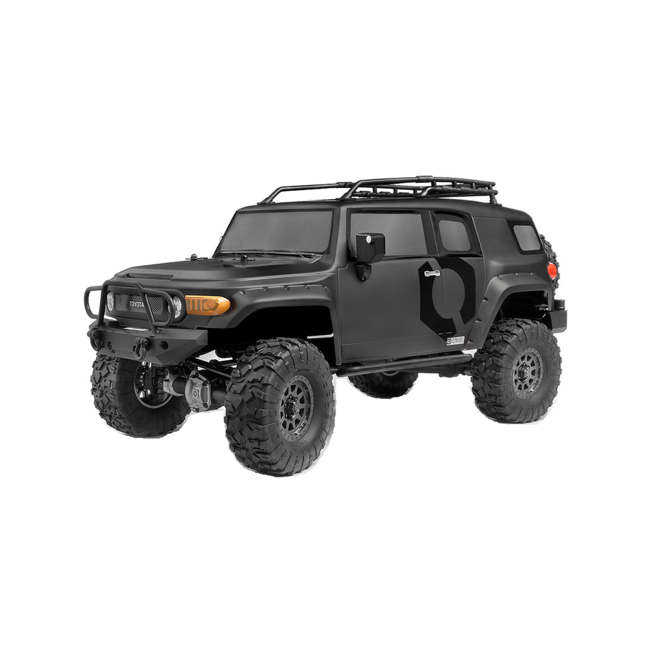 HPI 118146 Venture 1/10 Rock Crawler FJ Cruiser Matte Black Edition RTR With Battery And Charger