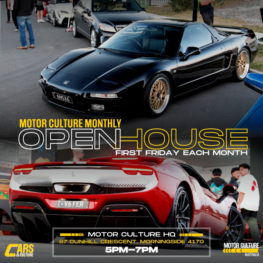 Motor Culture Australia Open House - Morningside | 25th May