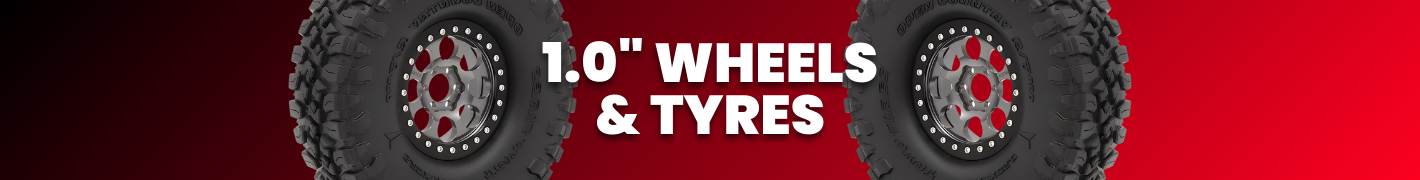 1.0" Wheels/Tyres