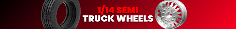 1/14 Semi Truck Wheels