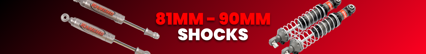 81mm - 90mm Shocks