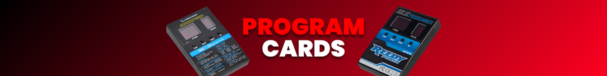 Program Card Forum RC Program Cards | ESC Programming Cards – OZRC