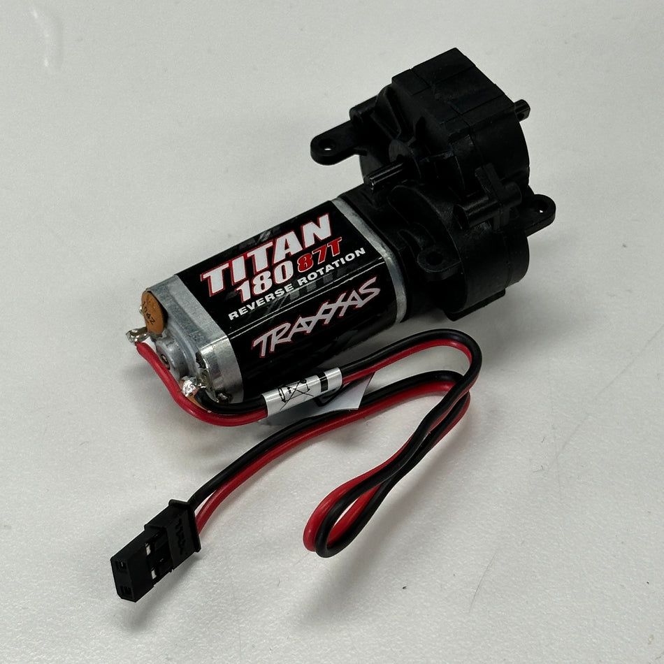 Traxxas 180 87T Motor 9775 and Gear Box [QE010 Scratch & Dent]