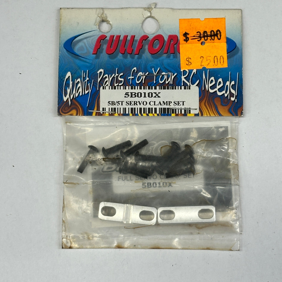 Fullforce RC 5B010X Servo Clamp Set HPI Baja 5B [Scratch & Dent]