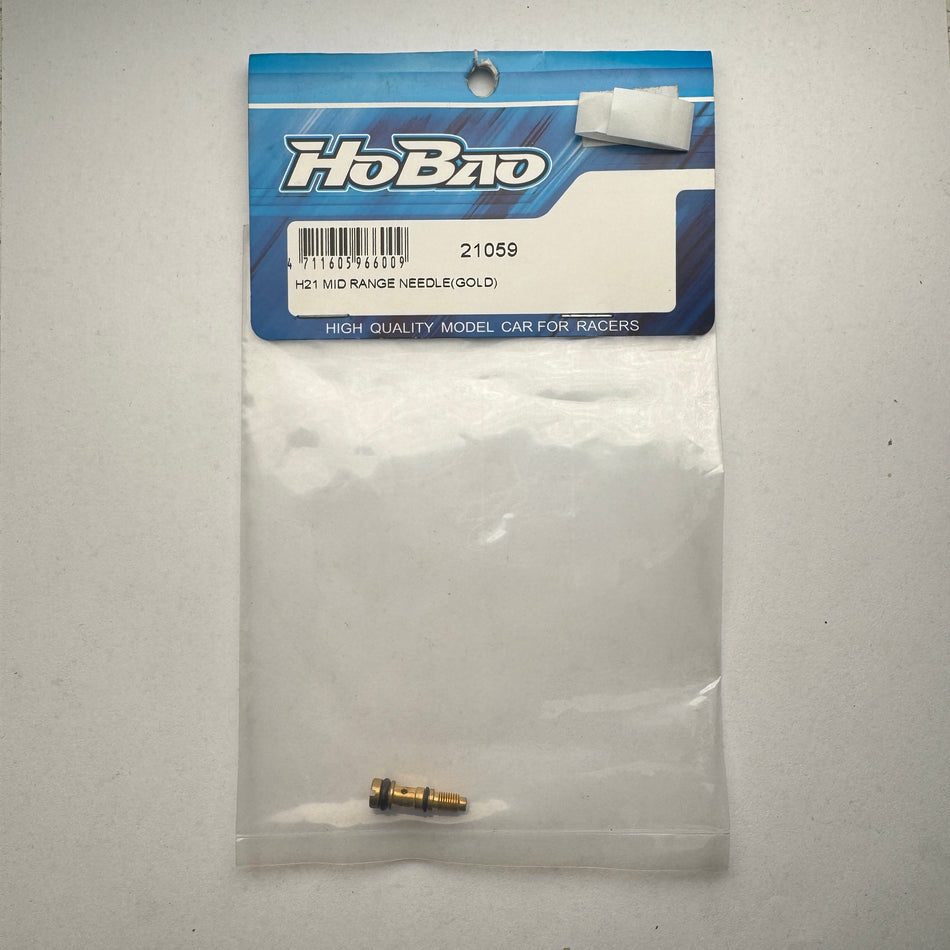 HoBao 21059 H21 Mid Range Needle (Gold) Nitro Part [Scratch & Dent]