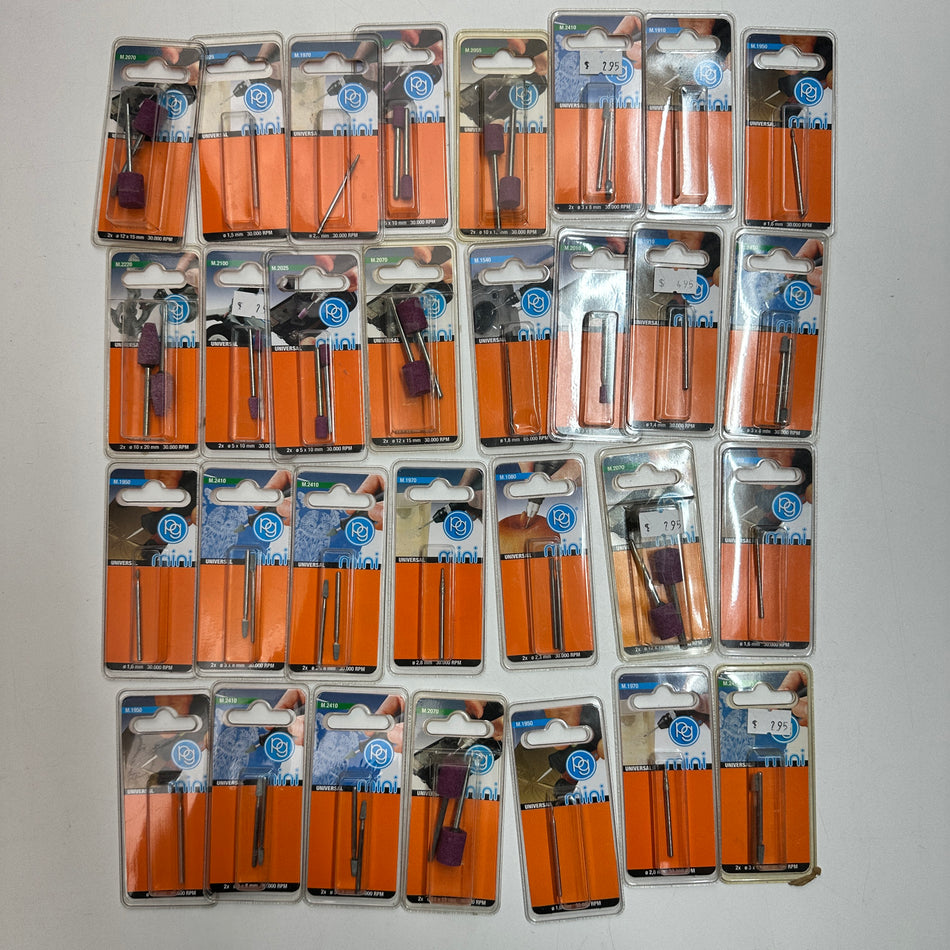 PG mini Dremel filing pieces bits bulk pack [SD26 Scratch & Dent]
