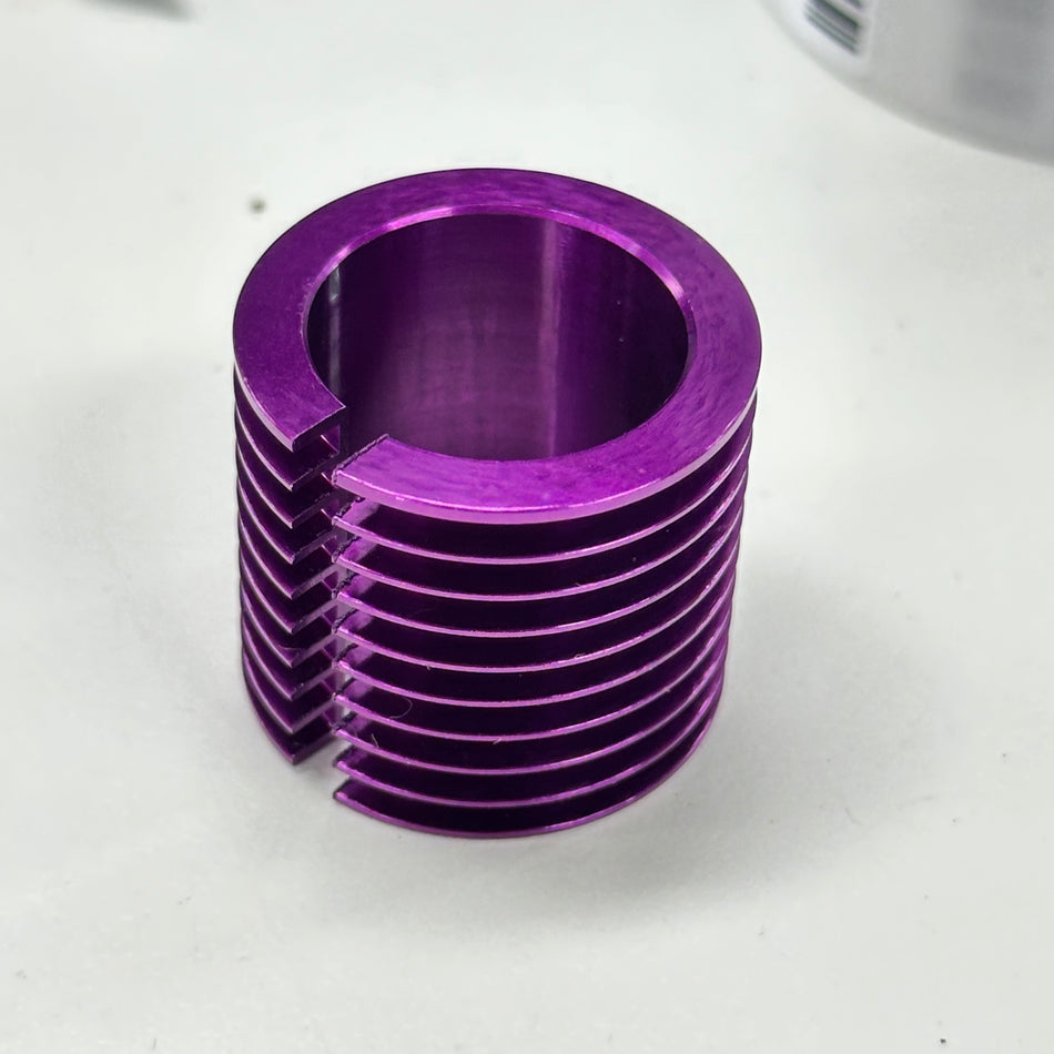 20mm motor heat sink alloy purple [QE039 Scratch & Dent]