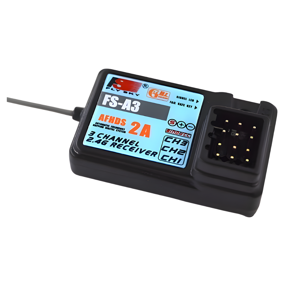 Flysky FS-A3 3-Channel Receiver Compatible with GT2F GT2E GR2E FS-A3