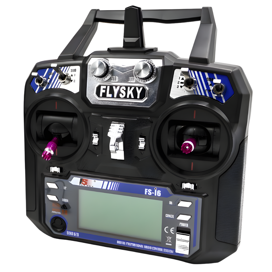 Flysky FS-i6 2.4GHz 6CH AFHDS 2A Radio Transmitter with FS-iA6B Receiver FS-I6